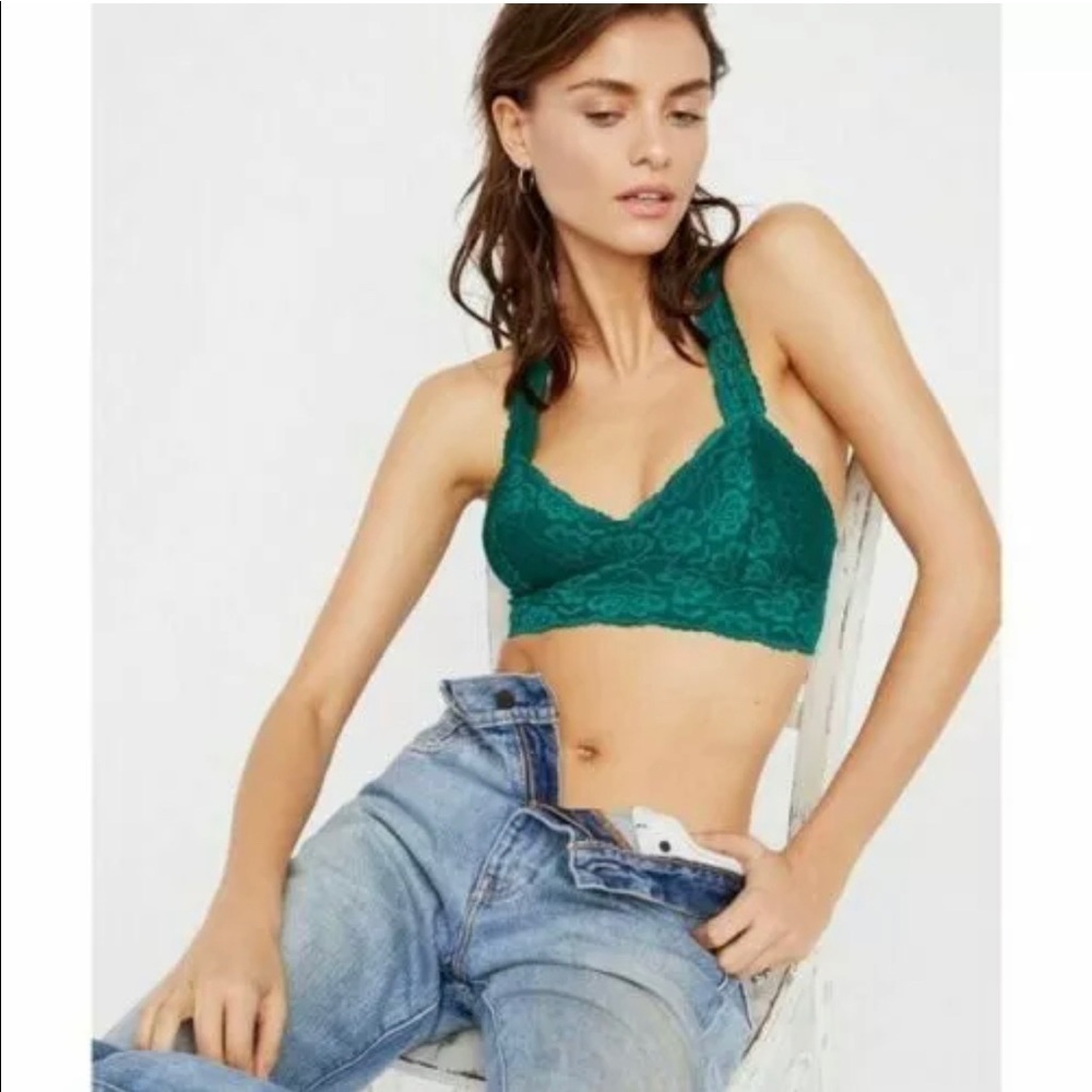 Free People Galloon Lace Racerback Bralette